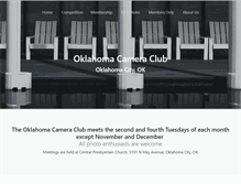 Tablet Screenshot of oklahomacameraclub.com